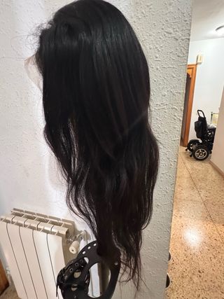 Peluca Humana Frontal 13x4 Marrón