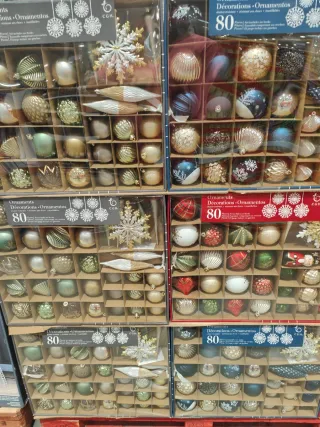 80 ornamenti per alberi di Natale CGH