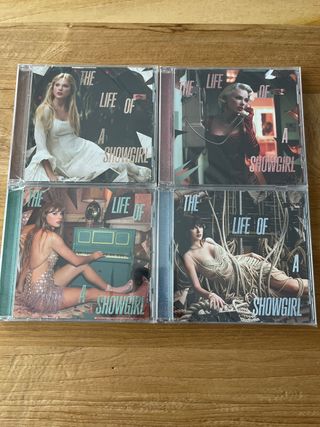 Taylor Swift The Life of a Showgirl CDs