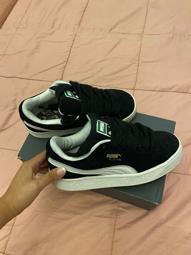 Zapatillas Puma Suede Negras Talla X