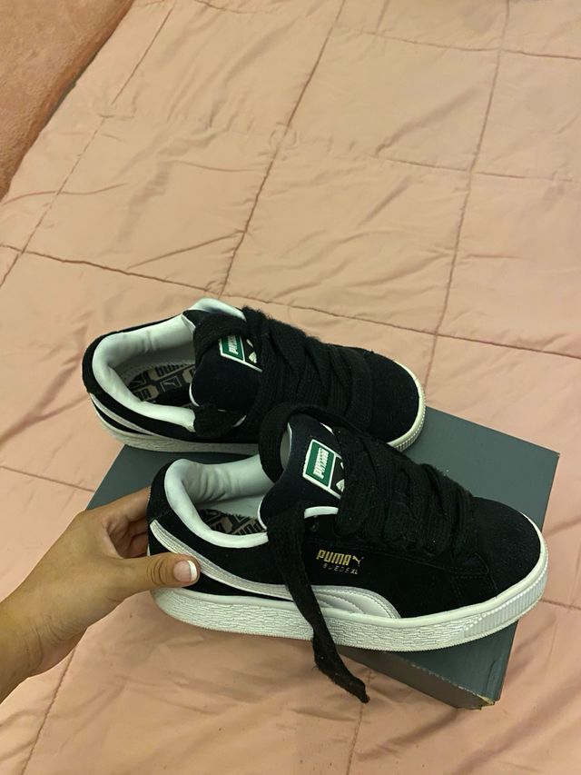 Zapatillas Puma Suede Negras Talla X