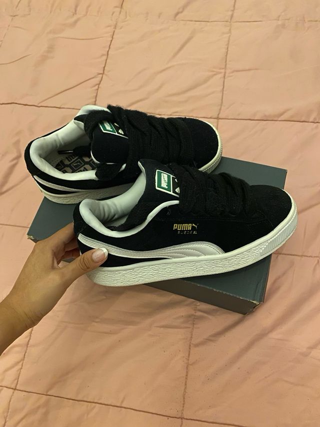 Zapatillas Puma Suede Negras Talla X