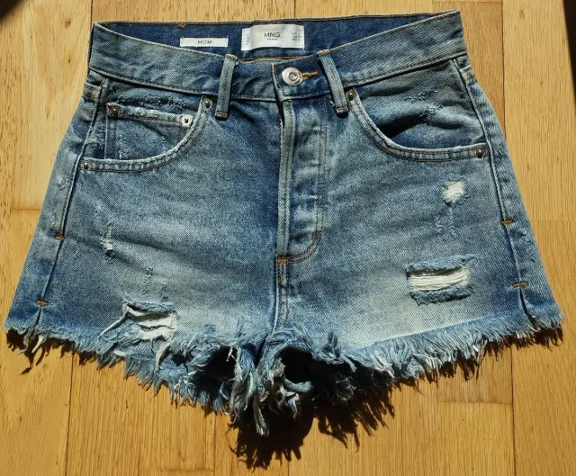 Pantalones cortos vaqueros Mango