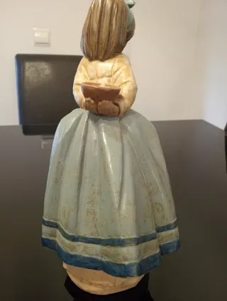 Figura Lladró niña con perro