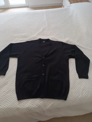 Cardigan uomo nero