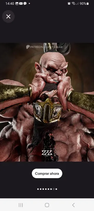 Figuras Marvel Cómics 3D de resina