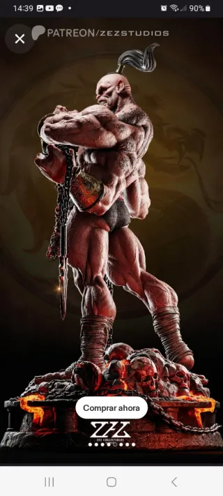 Figuras Marvel Cómics 3D de resina