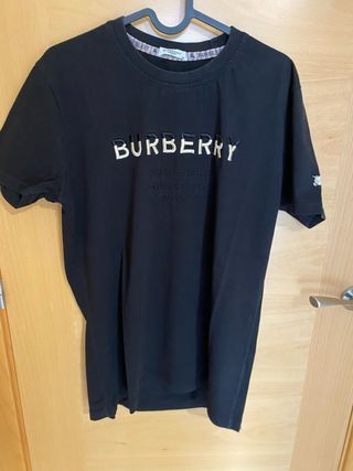 Camiseta Burberry Negra Talla M