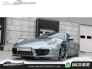 SPOILER DELANTERO DESCATALOGADO PORSCHE 911 CARRERA 991 NEGRO BRILLO