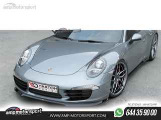 SPOILER DELANTERO DESCATALOGADO PORSCHE 911 CARRERA 991 NEGRO BRILLO