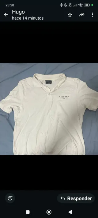 Camiseta McKenzie chico blanca