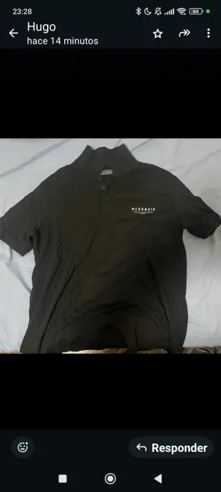 Camiseta McKenzie chico blanca