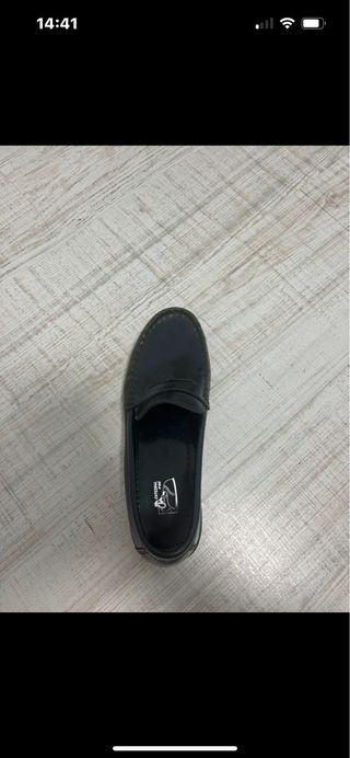 Zapatos Castellanos niño azul marino