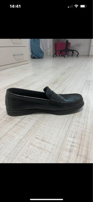 Zapatos Castellanos niño azul marino