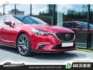 SPOILER DELANTERO DESCATALOGADO MAZDA 6 GJ NEGRO BRILLO
