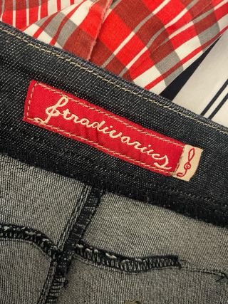 Falda vaquera Stradivarius