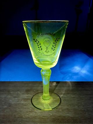 Copa Recuerdo 1ª Comunión Vidrio Uranio