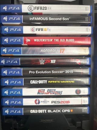 PS4 Juegos: FIFA, Call of Duty, PES y más