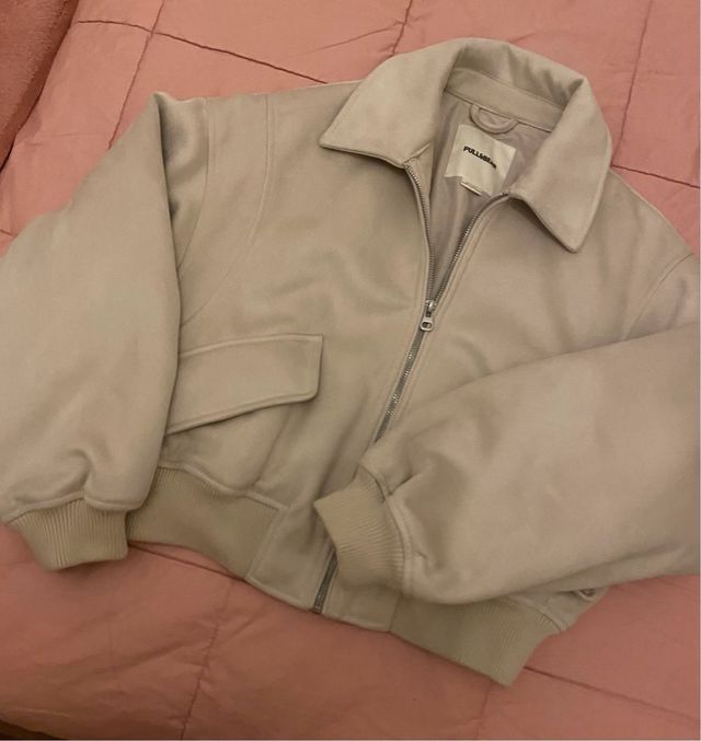 Abrigo Pull&Bear Beige