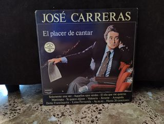 Vinilo José Carreras - El placer de cantar