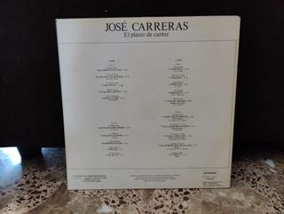Vinilo José Carreras - El placer de cantar