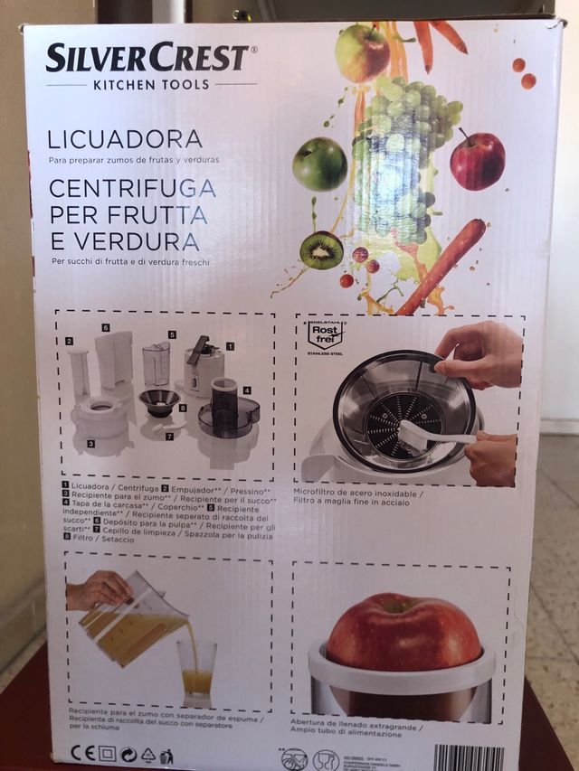 Licuadora/estructura SilverCrest Frutas y Verduras