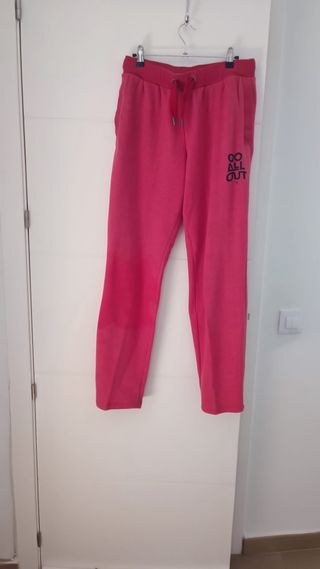 Pantalón de chándal rosa