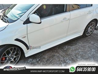 AÑADIDOS LATERALES PARA MITSUBISHI LANCER EVOLUTION X 2007-2015