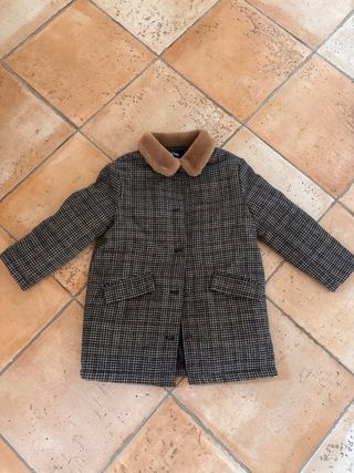 Cappotto bambina Kiabi a quadri