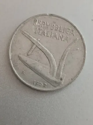 10 Lire Repubblica Italiana 1952