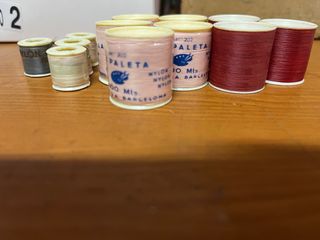 Lote Hilos La Paleta nylon Antiguos