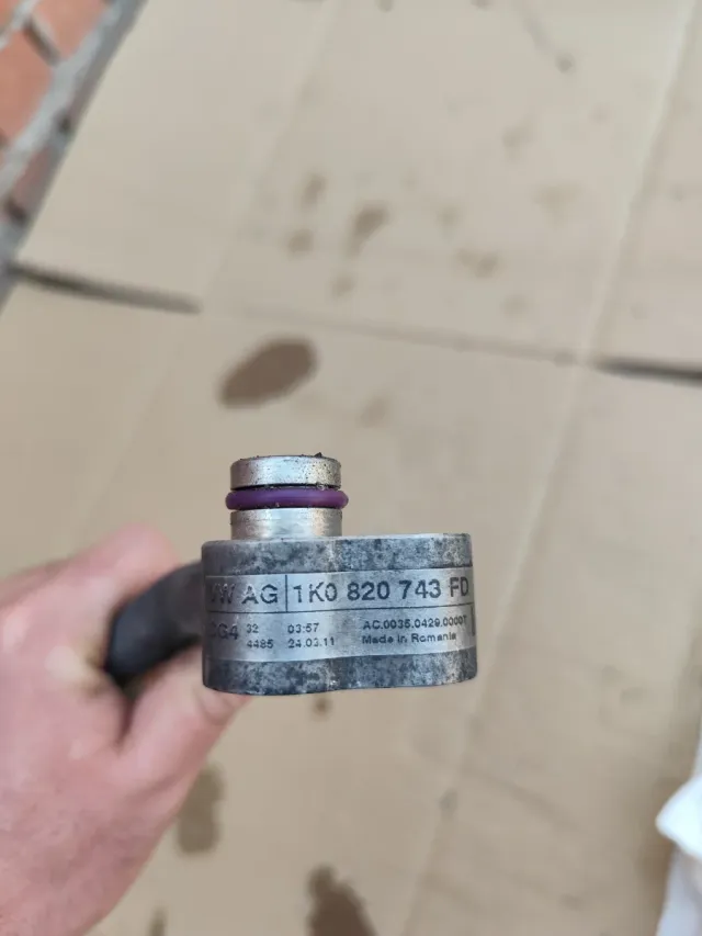 Tuberías aire acondicionado Skoda Octavia 2