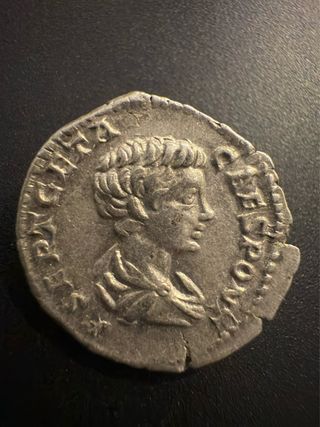 Denario Plata emperador romano “GETA” 
