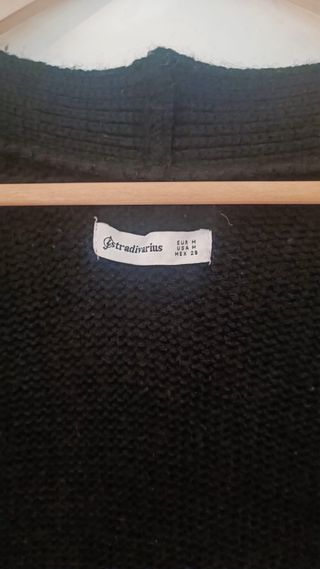 Chaqueta negra oversize