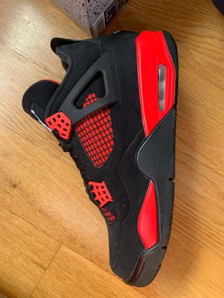 Jordan 4 Retro Red Thunder Talla 41