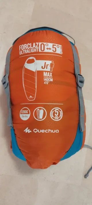 Saco de dormir infantil Quechua Forclaz Jr 0-5°