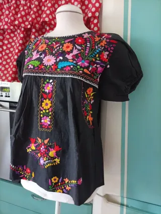 Blusa Vintage Multicolor