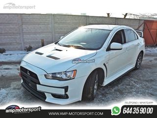 SPOILER DELANTERO DESCATALOGADO MITSUBISHI LANCER EVO X NEGRO MATE