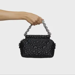 Bolso bandolera Tous Jane Puffy Bear negro