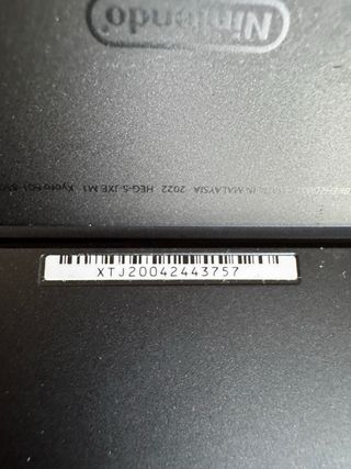 Nintendo Switch OLED 2022 completo.