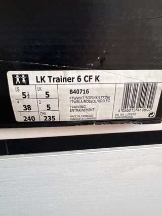 Deportivas Adidas Blancas y Rosas