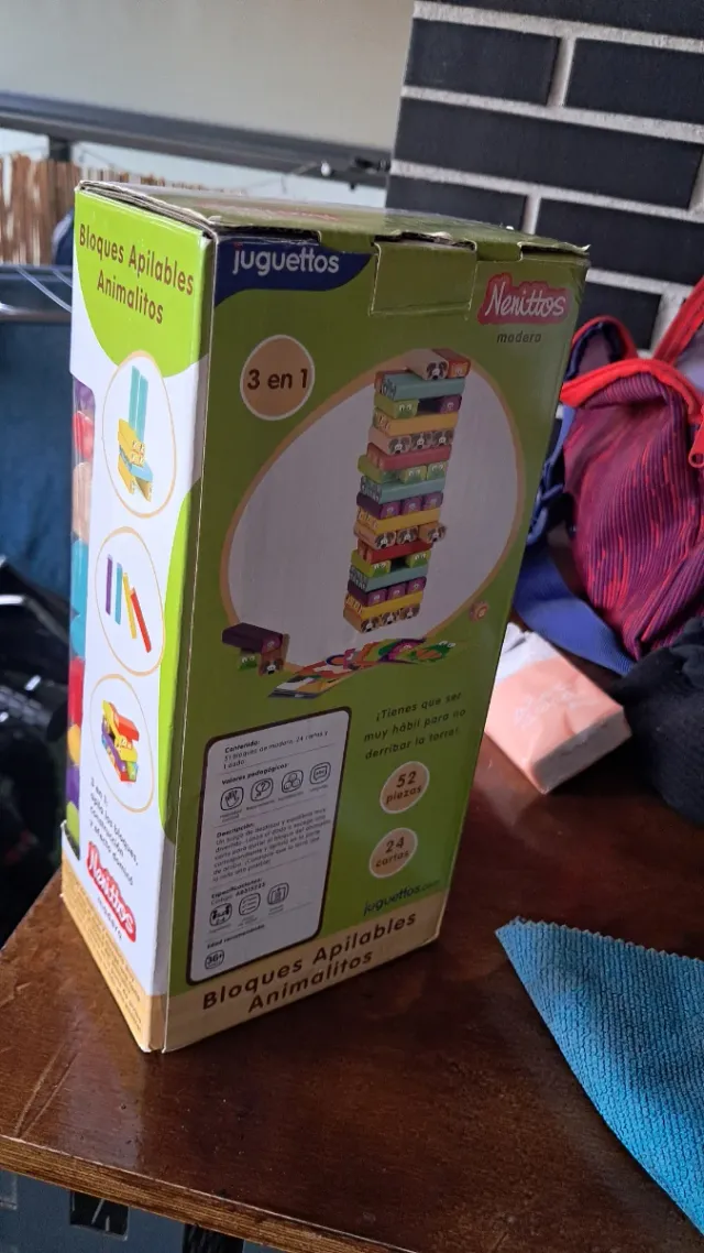 Bloques Apilables Animalitos Juguettos 3 en 1