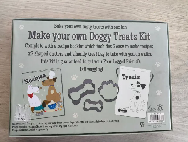Kit para hacer premios para perros.