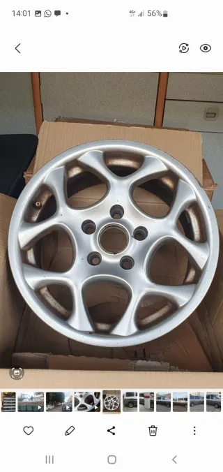 Llantas de aluminio 15 pulgadas