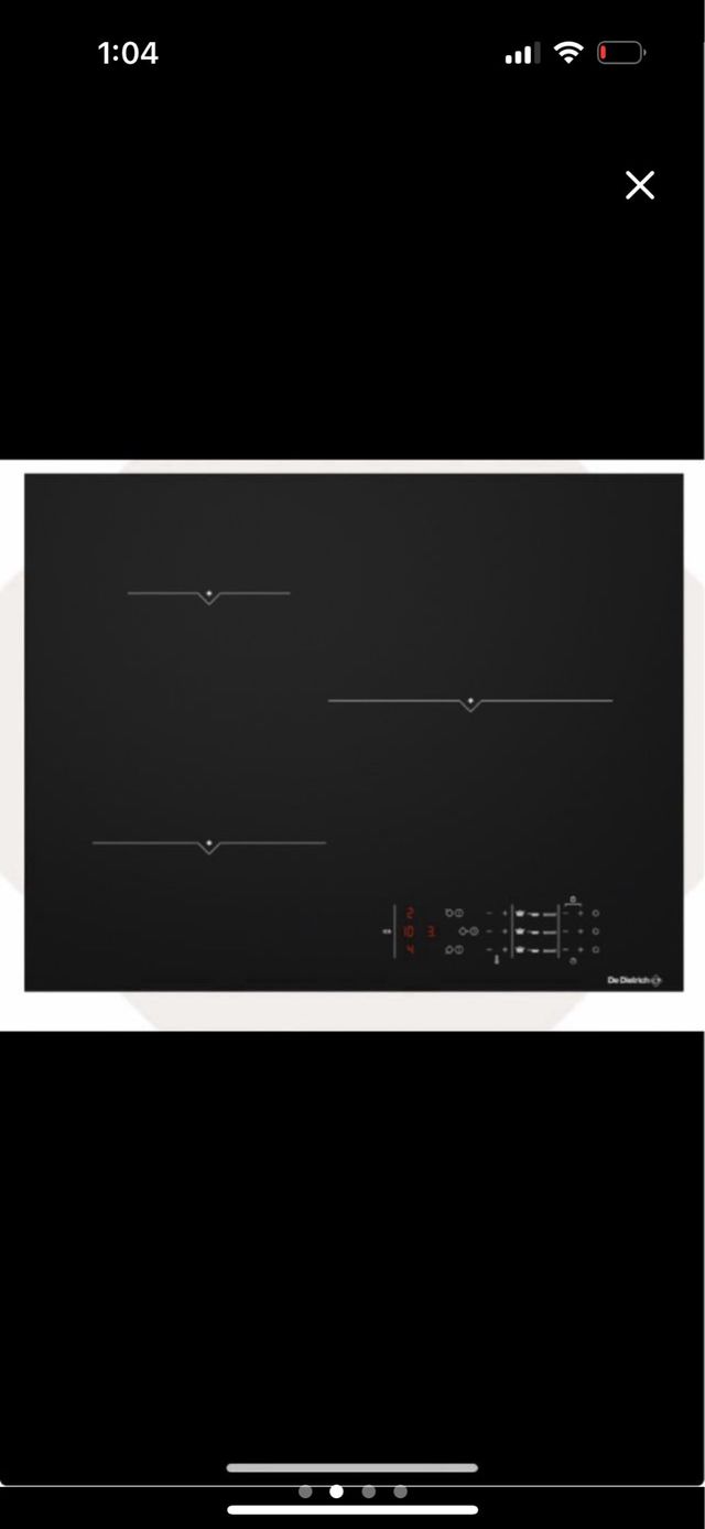 Placa Inducción De Dietrich DPI7540B
