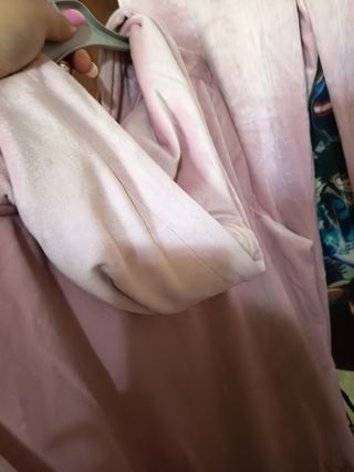 Chándal de terciopelo rosa