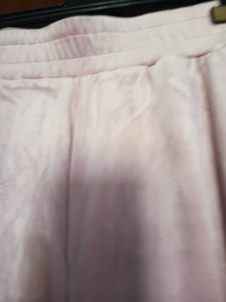 Chándal de terciopelo rosa