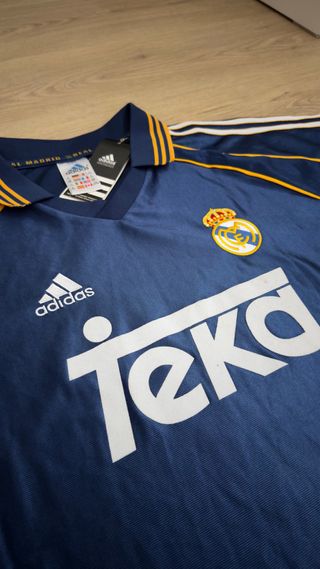 Camiseta Retro Real Madrid Adidas Teka