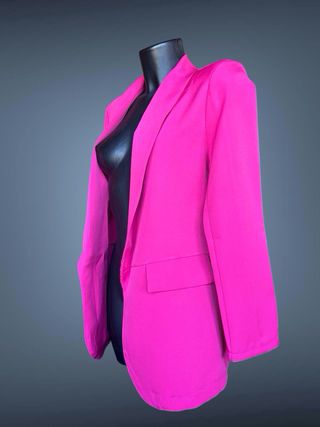 Blazer donna fucsia