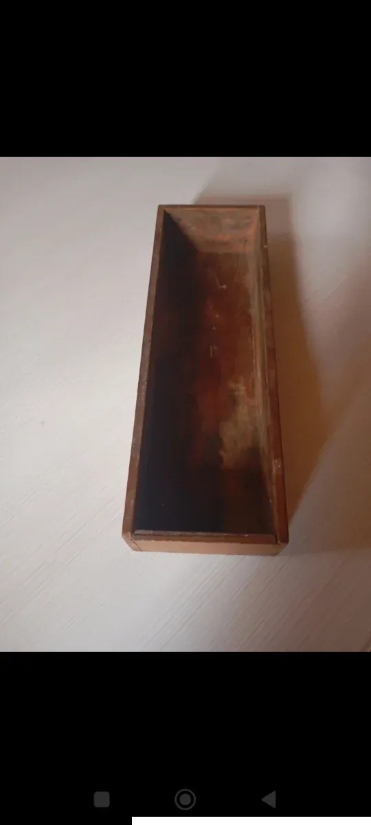 Cassetto vintage in legno per creatività